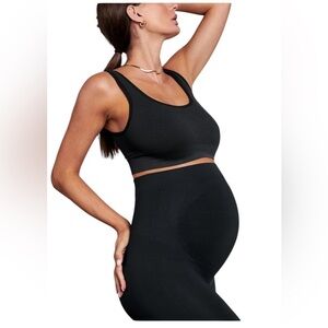 Blanqi Everyday Belly Support Maternity Leggings Size XXL Baby Mom to Be Minimal